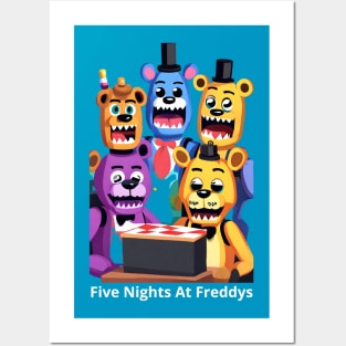 Five Nights At Freddys Posters and Art